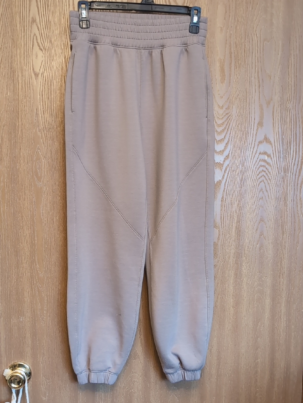 Women's Taupe Jogger Pants - Comfortable Everyday Sweatpants